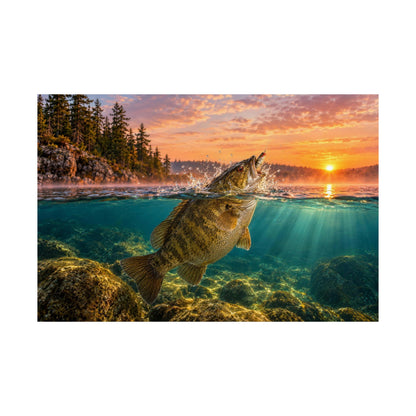 Topwater Dawn Smallmouth poster, view 4