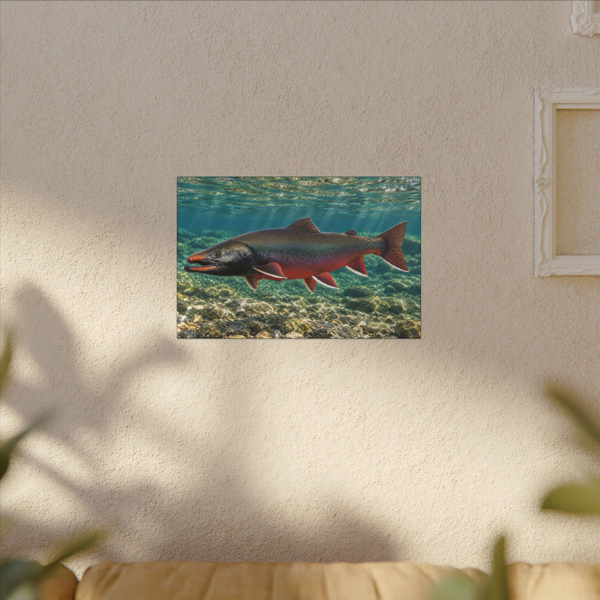 Sunlit Waters Dolly Varden canvas wall art, view 5