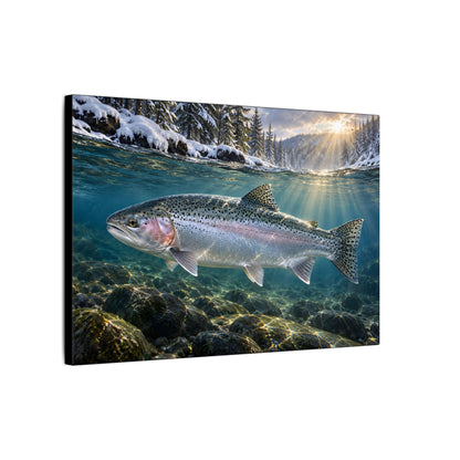 Steelhead Winter Run canvas wall art – photo 4