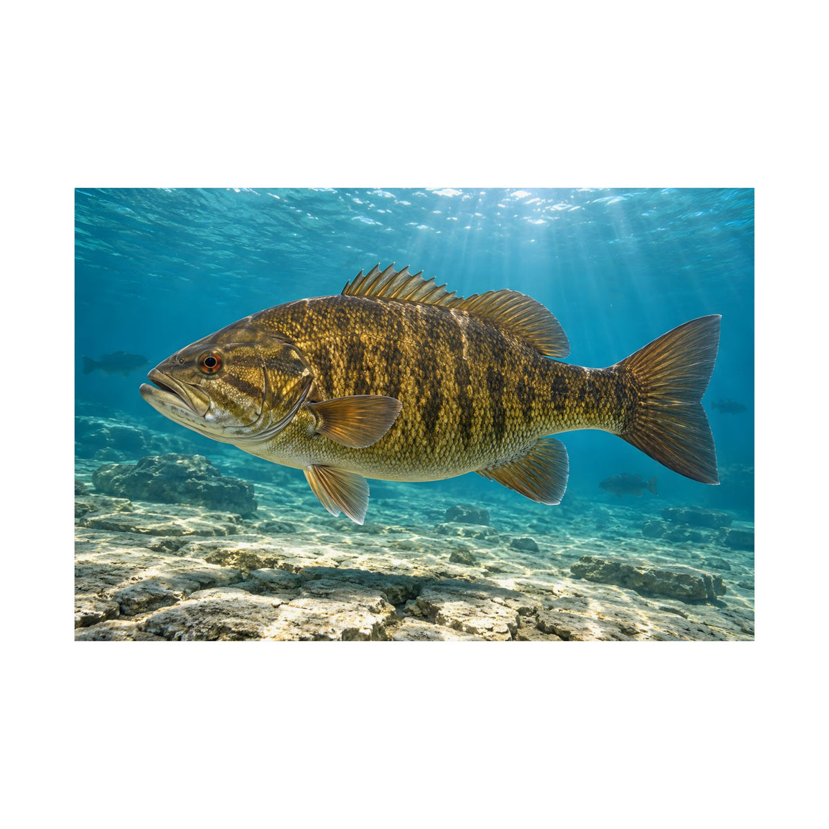 Great Lakes Giant Smallmouth Poster, view 4