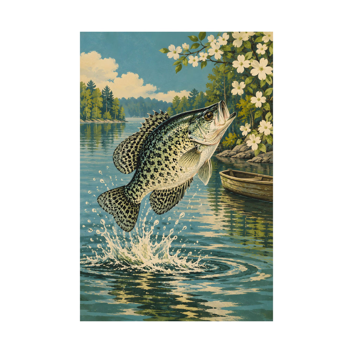 Spring Cove Crappie poster wall art, view 4