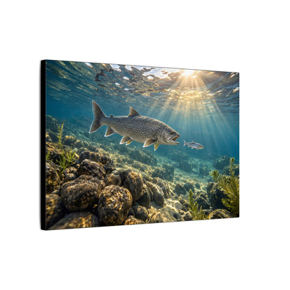 Cisco Chase Lake Trout canvas side angle