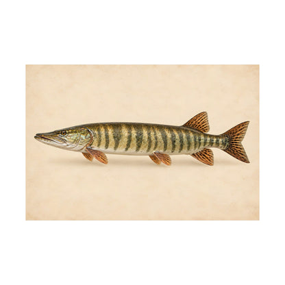 Field Study Muskie poster wall art, view 4