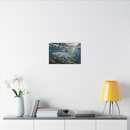 Steelhead Winter Run canvas wall art – photo 6
