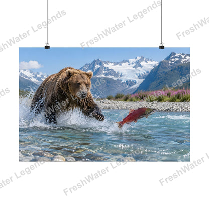 Sockeye Salmon - Red River Passage digital art print